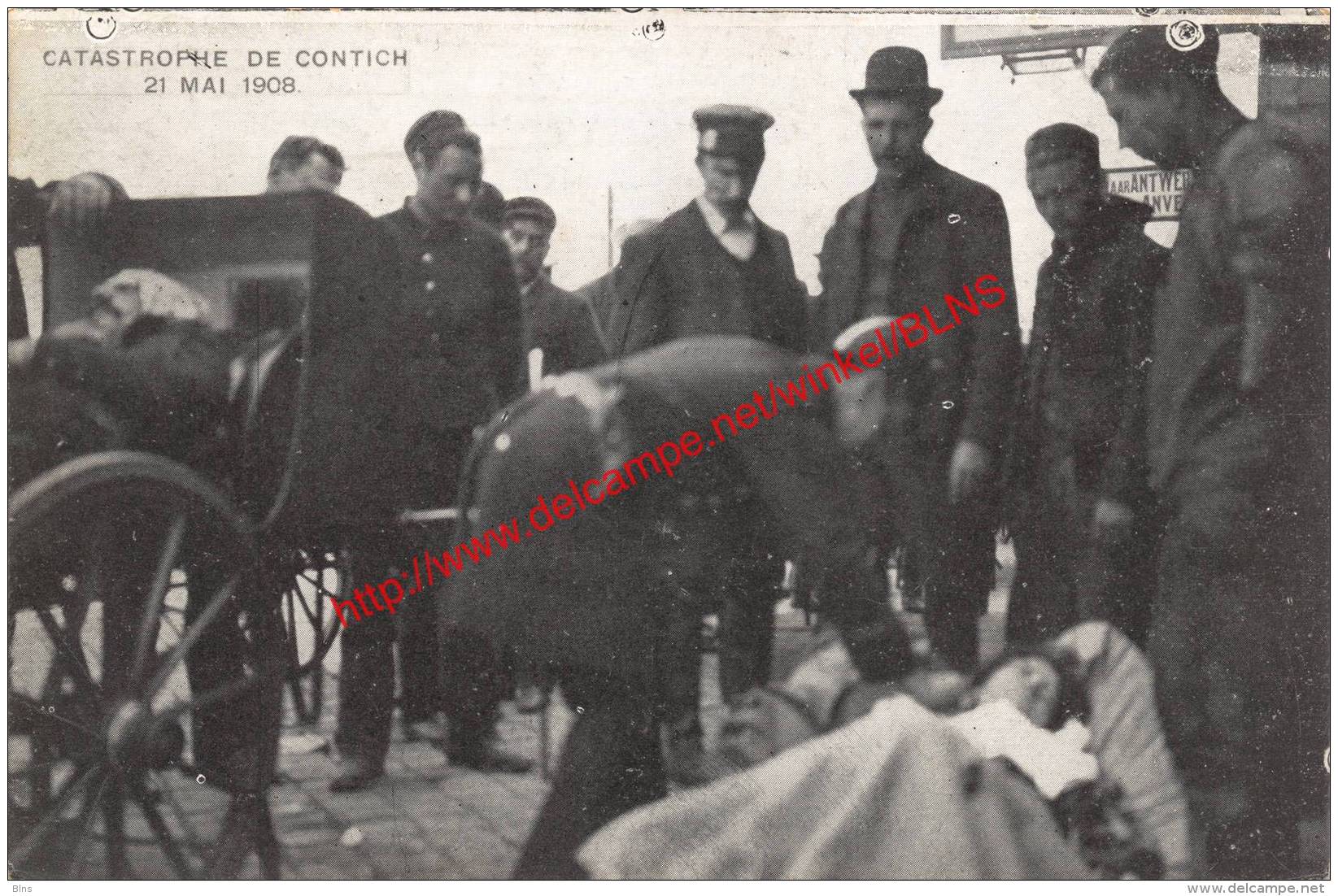 Catastrophe De Contich - 21 Mei 1908 - Trein - Kontich - Kontich