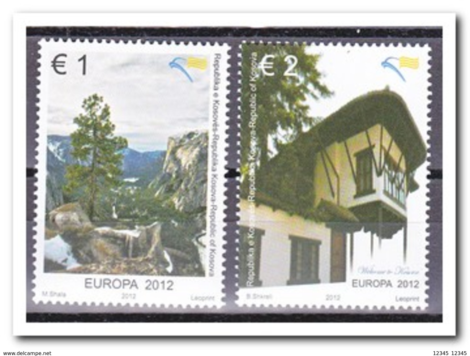 Kosovo 2012, Postfris MNH, Europe, Cept - Kosovo