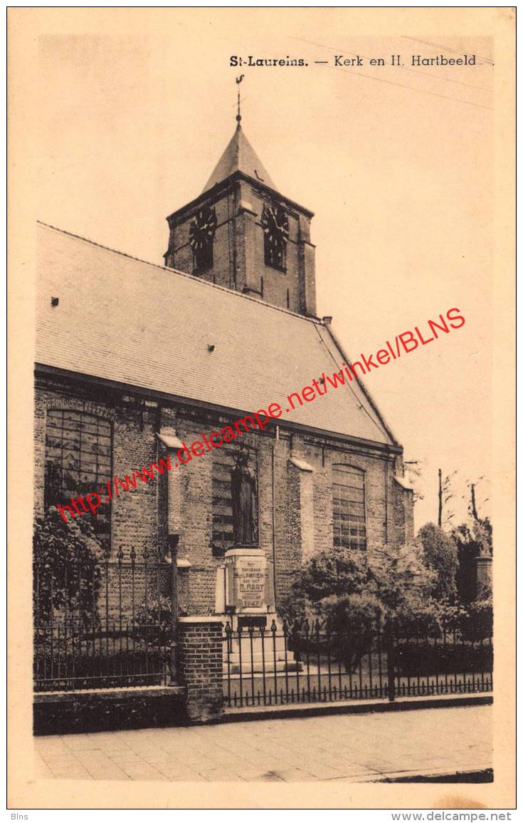 Kerk En H. Hartbeeld - St.-Laureins - Sint-Laureins - Sint-Laureins