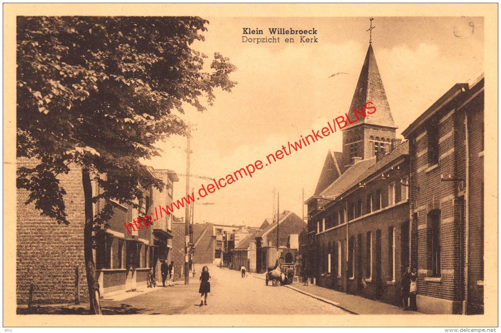 Klein Willebroeck - Dorpzicht En Kerk - Willebroek - Willebroek