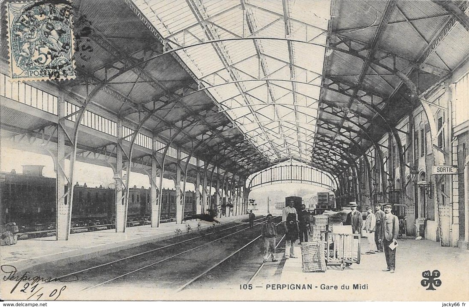 CPA - Gare -  Perpignan - Gare Du Midi - Altri & Non Classificati