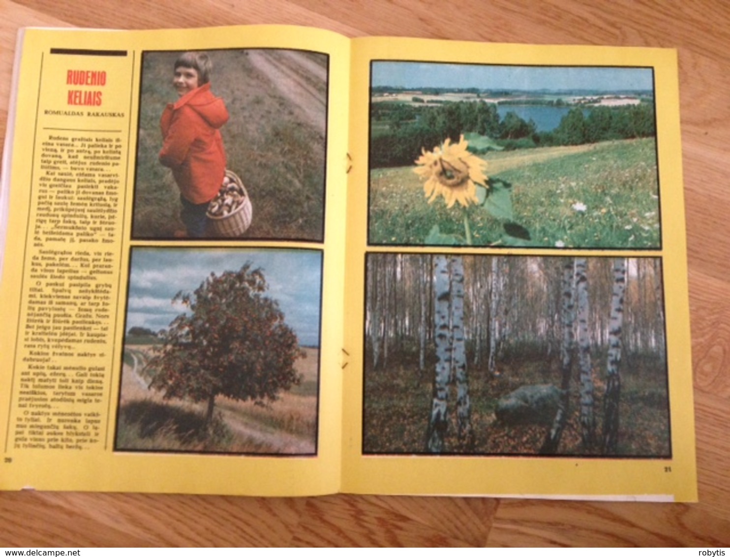 Magazine Nature 1982 Lithuania Animals Birds - Magazines