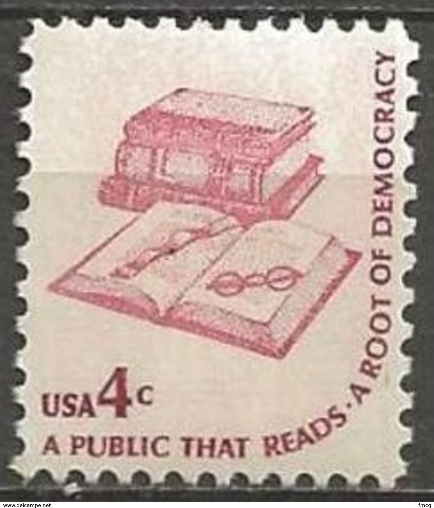 1977 Americana Series 4 Cents Reading, Mint Never Hinged - Unused Stamps