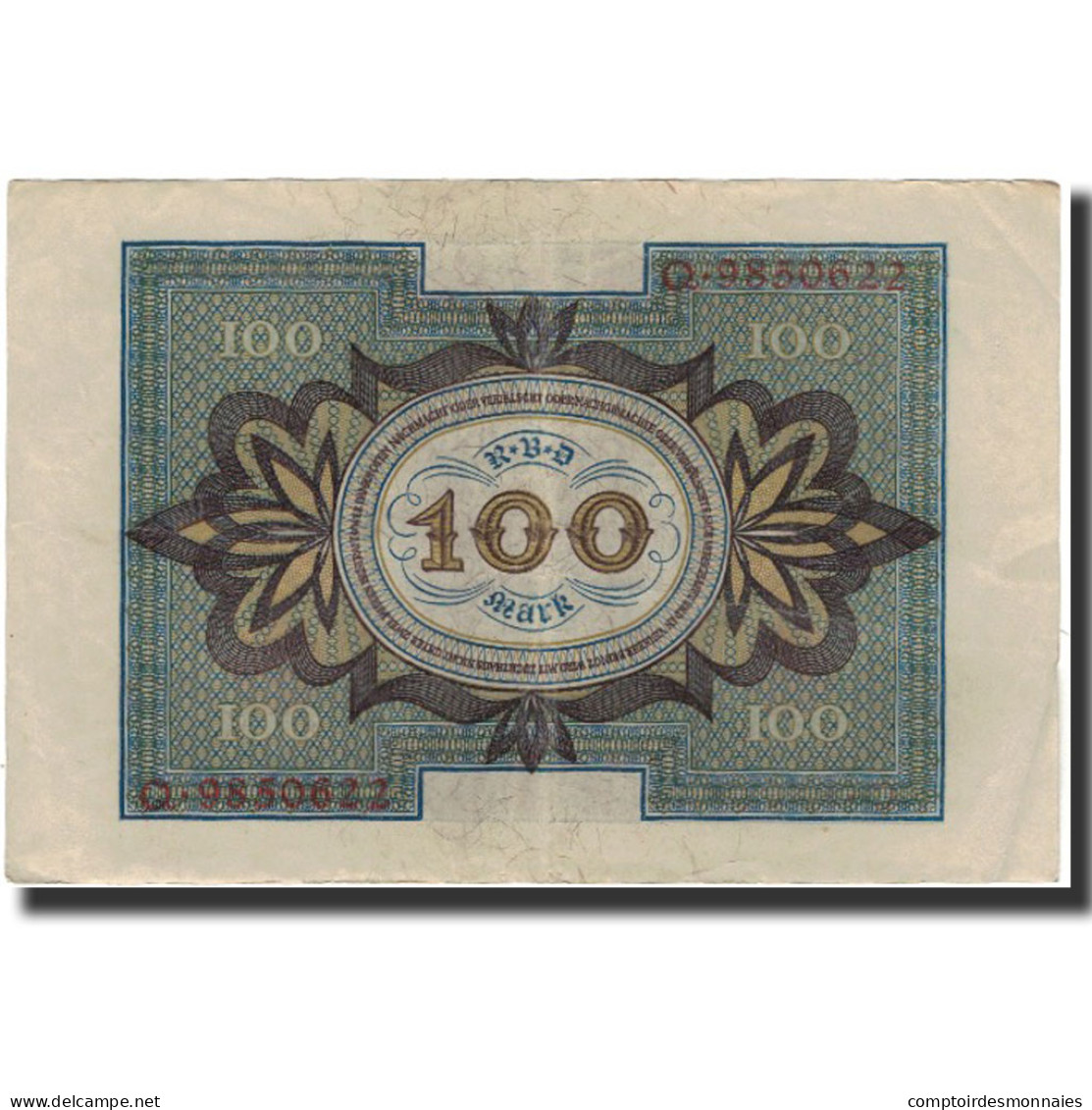 Billet, Allemagne, 100 Mark, 1920-11-01, KM:69a, TTB - 100 Mark