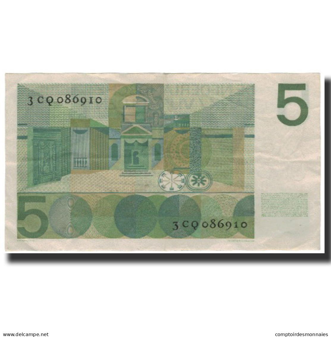 Billet, Pays-Bas, 5 Gulden, 1966-04-26, KM:90a, TTB+ - 5 Gulden