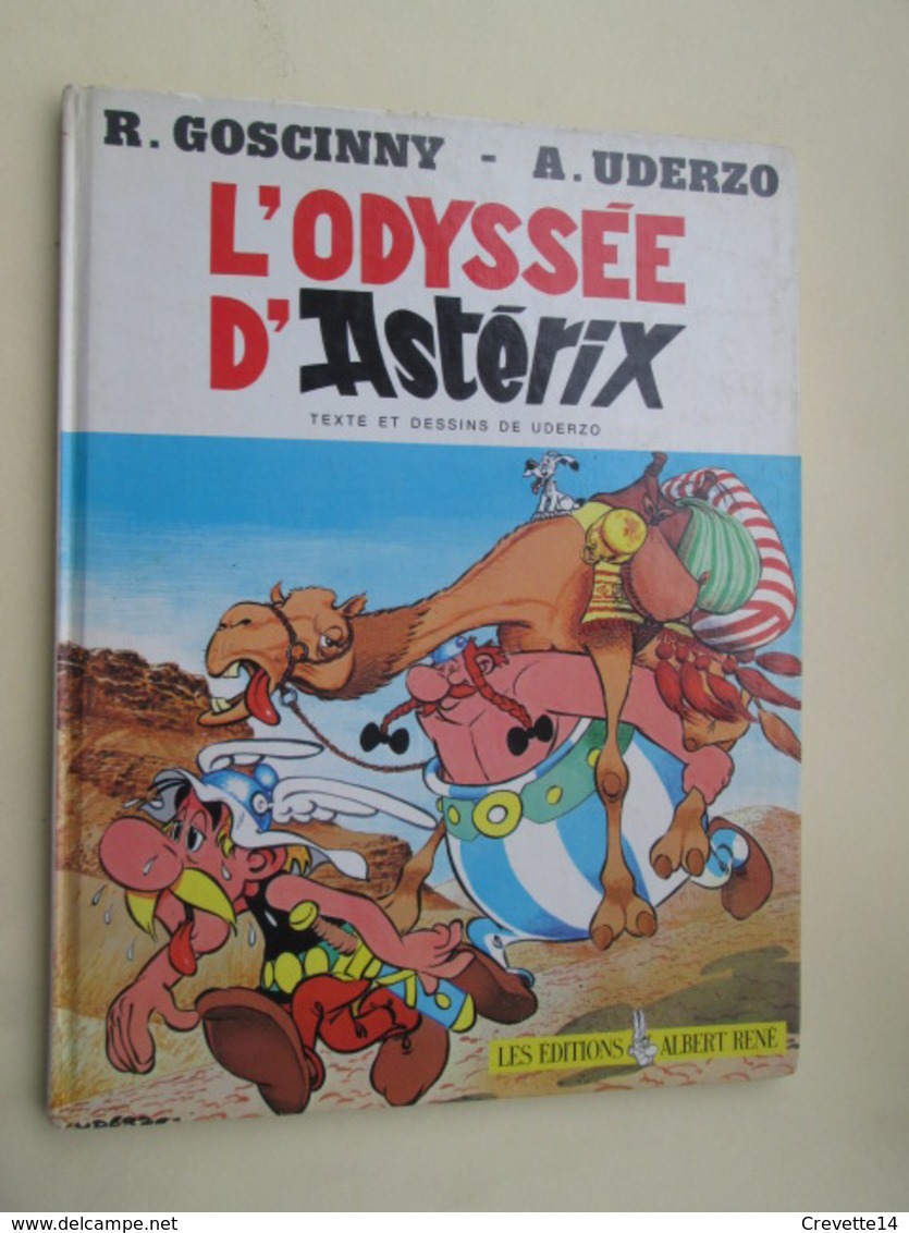 BD2011 ALBUM CARTONNE DARGAUD / ASTERIX L'ODYSSEE D'ASTERIX édition Originale De 1981 TBE Cotée Au - 12€ - Astérix