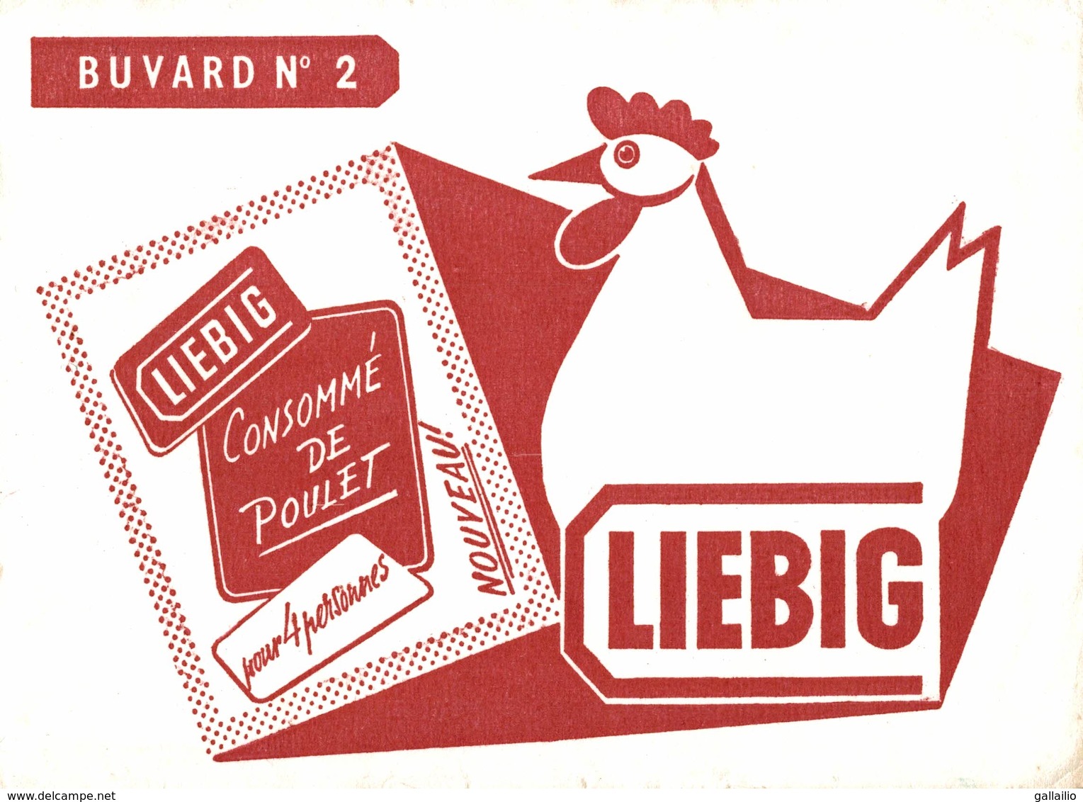 BUVARD NO 2 LIEBIG - Potages & Sauces