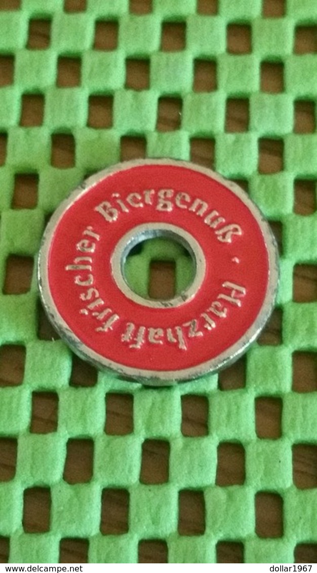 Shopping Carts / Winkelwagentjes / Jeton De Caddie - Deutsland Harzhaft Frischer Biergenuß - Trolley Token/Shopping Trolley Chip