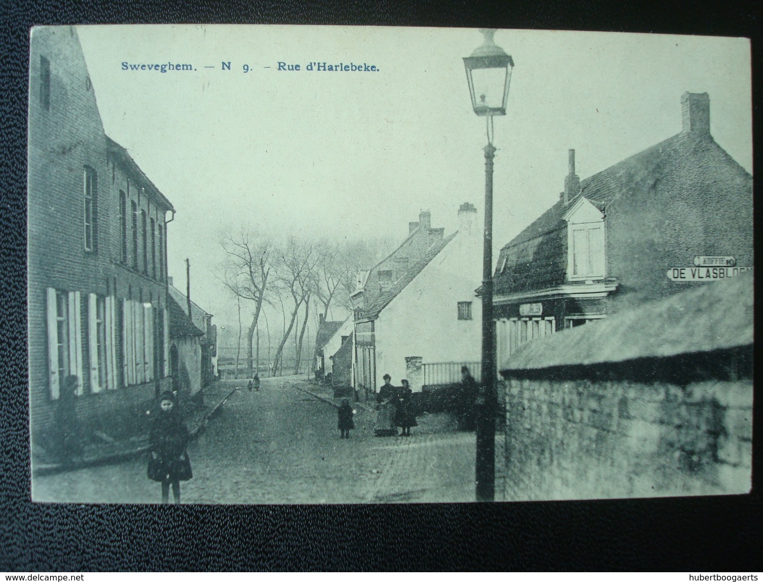 SWEVEGHEM  : Rue D'HARLEBEKE N 9 En 1909 - Zwevegem