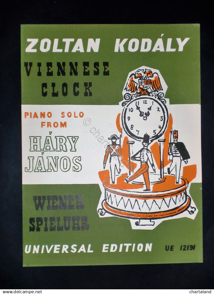 Musica Spartiti - Zoltàn Kodàly - Viennese Clock - Piano Solo - Hàry Jànos - Unclassified