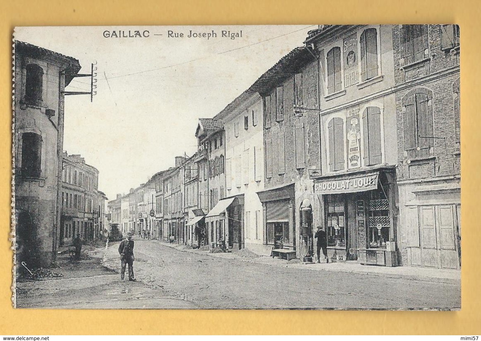 C.P.A. GAILLAC - Rue Joseph Rigal - Gaillac