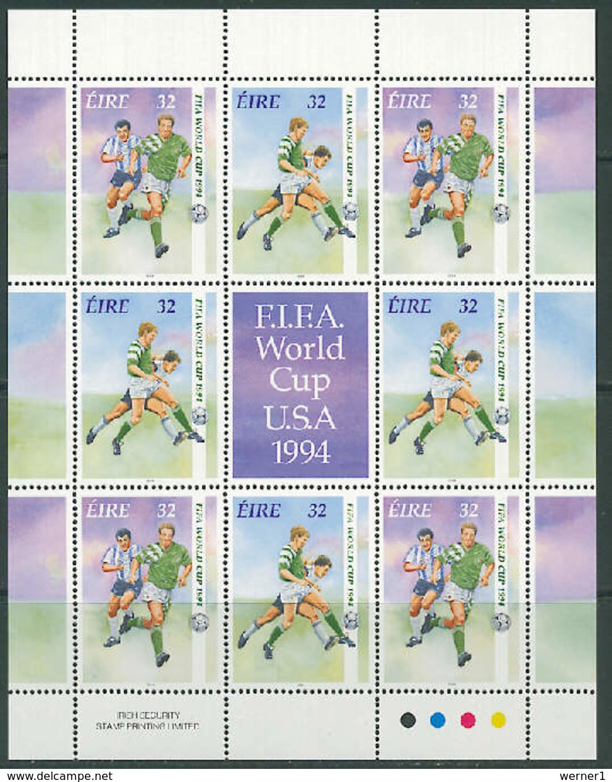 Ireland 1994 Football Soccer World Cup Sheetlet MNH - 1994 – USA