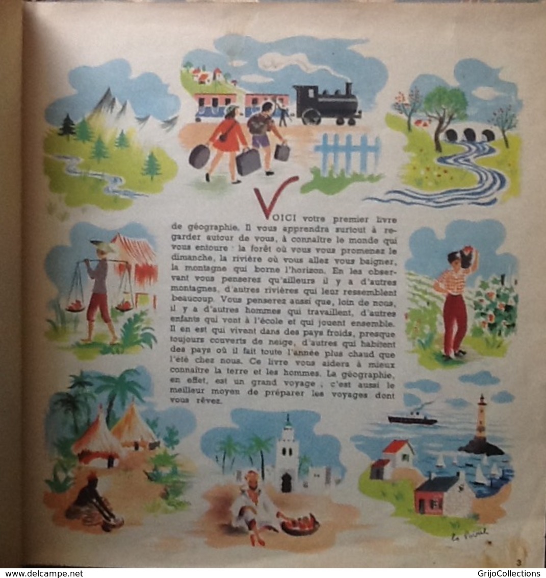 Découvrons Le Monde. Géographie Cours Élémentaire Et Classes De 10e. Et 9e. G.Chabot Et F. Mory. - 12-18 Anni