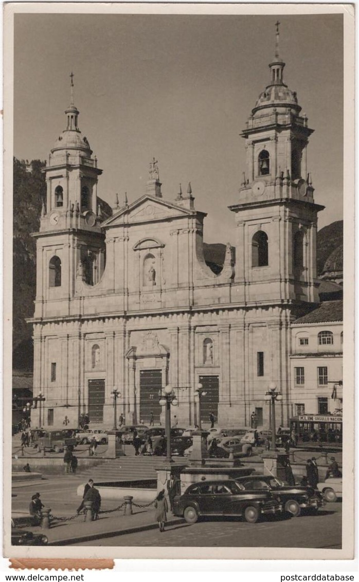 Catedral De Bogota - & Old Cars - Colombia