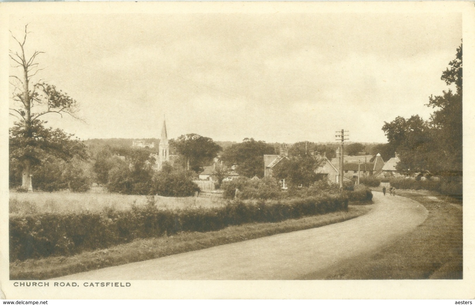 Catsfield; Church Road - Not Circulated. (The R.A.P. Co. Ltd. - London) - Other & Unclassified