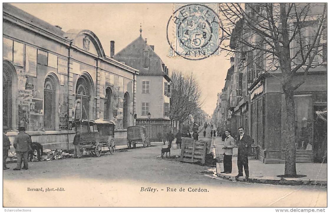 Belley     01          Rue  De Cordon                (voir Scan) - Belley