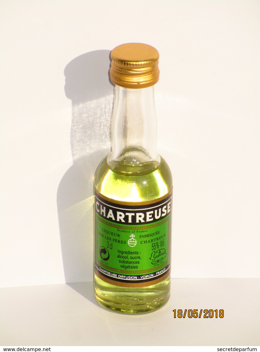 Mignonnettes Chartreuse En Verre - Mignonnettes