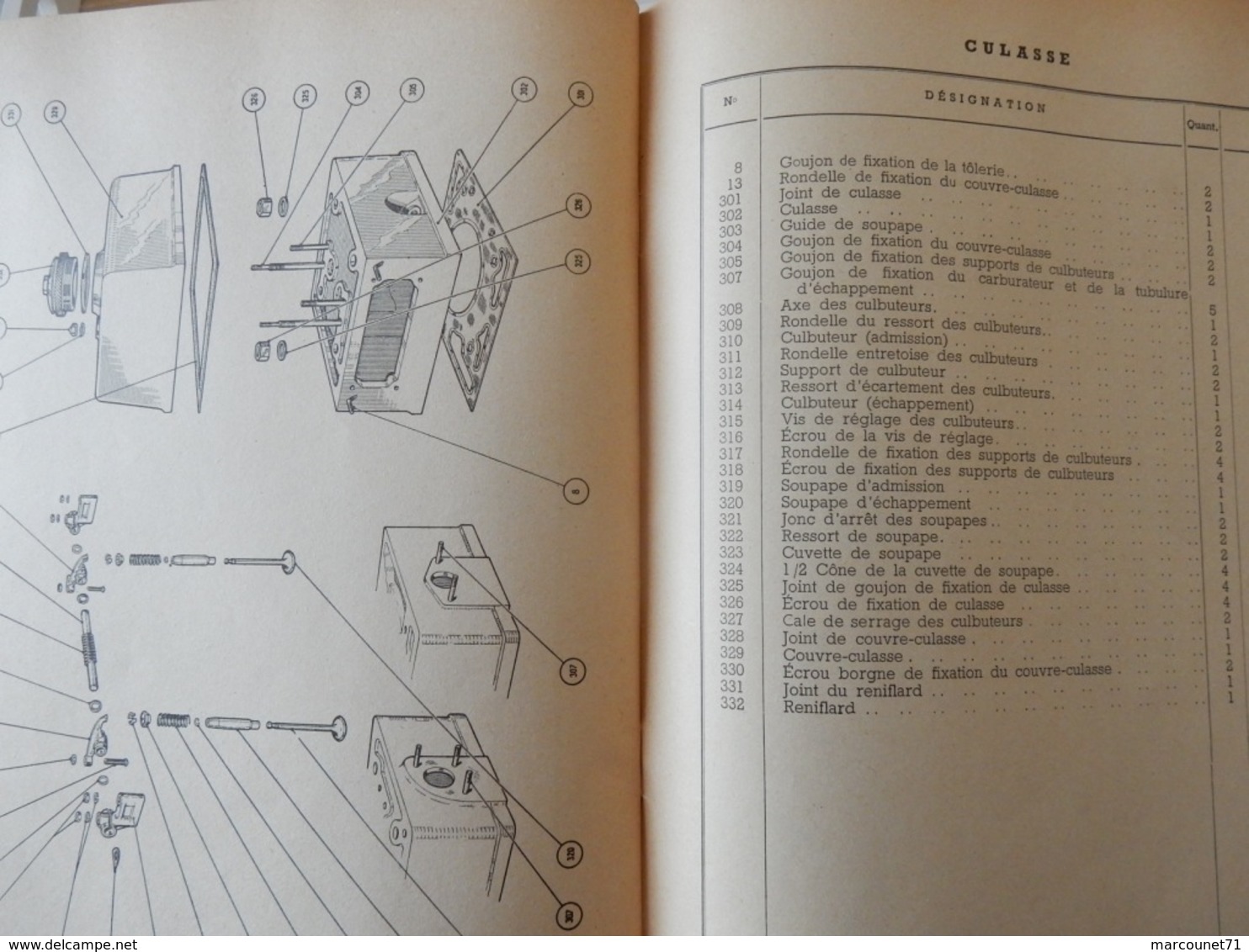 ANCIEN MANUEL POUR L'USAGE ET L'ENTRETIEN DES MOTEURS BERNARD TYPE W13 1951 - Machines