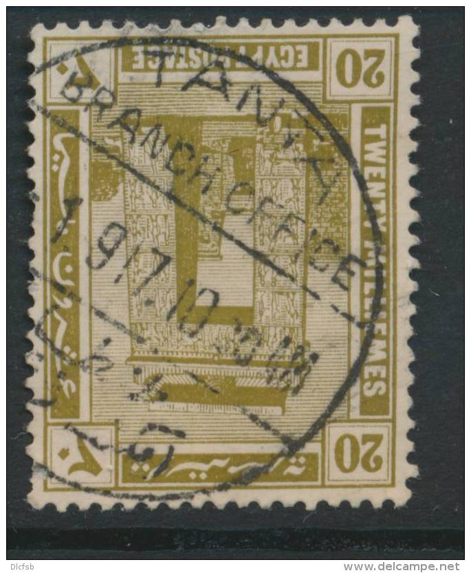 EGYPT, Postmark TANTA BRANCH OFFICE - 1915-1921 British Protectorate