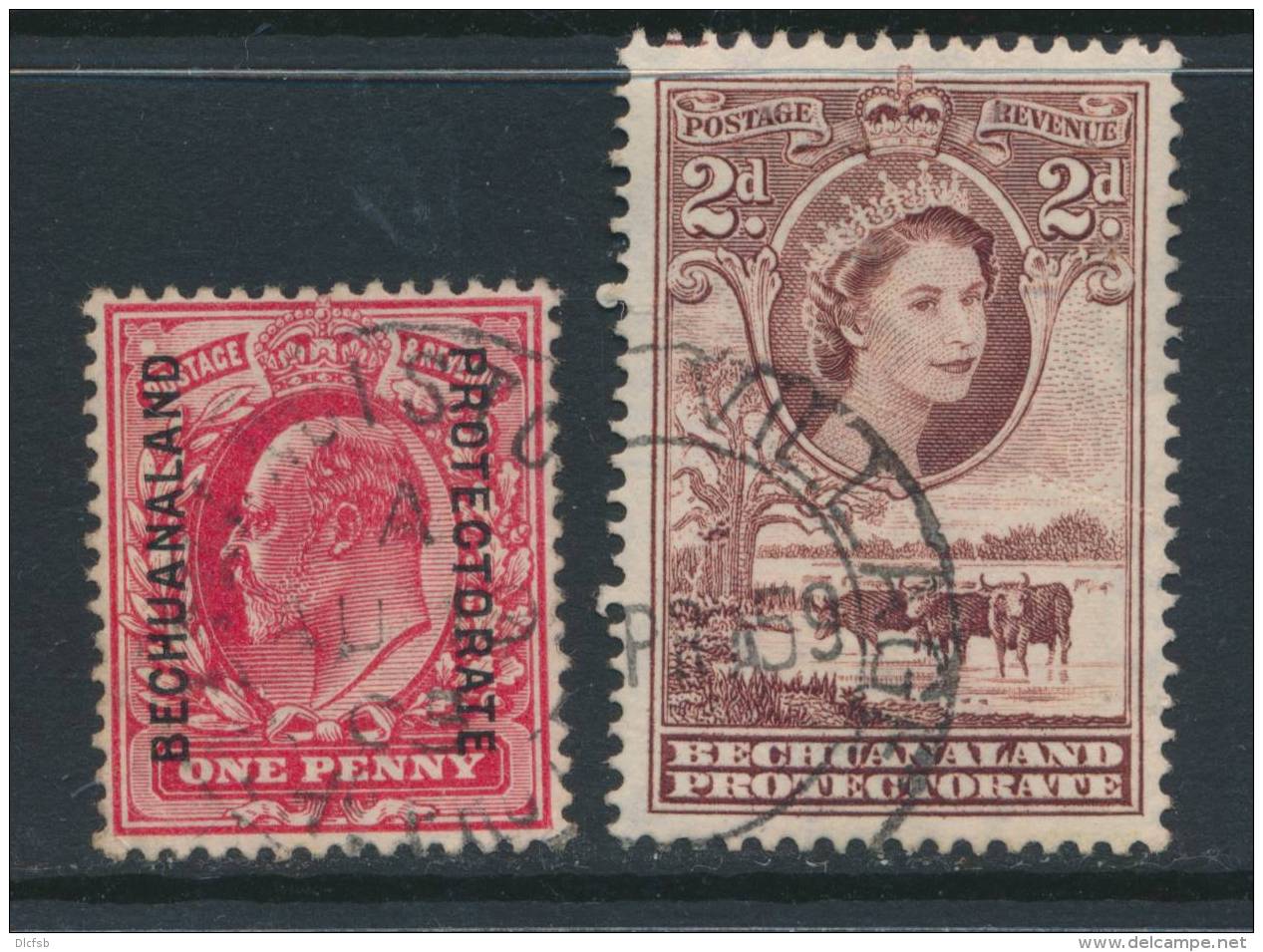 BECHUANALAND, Postmarks FRANCISTOWN, VILLAGE - 1885-1895 Crown Colony