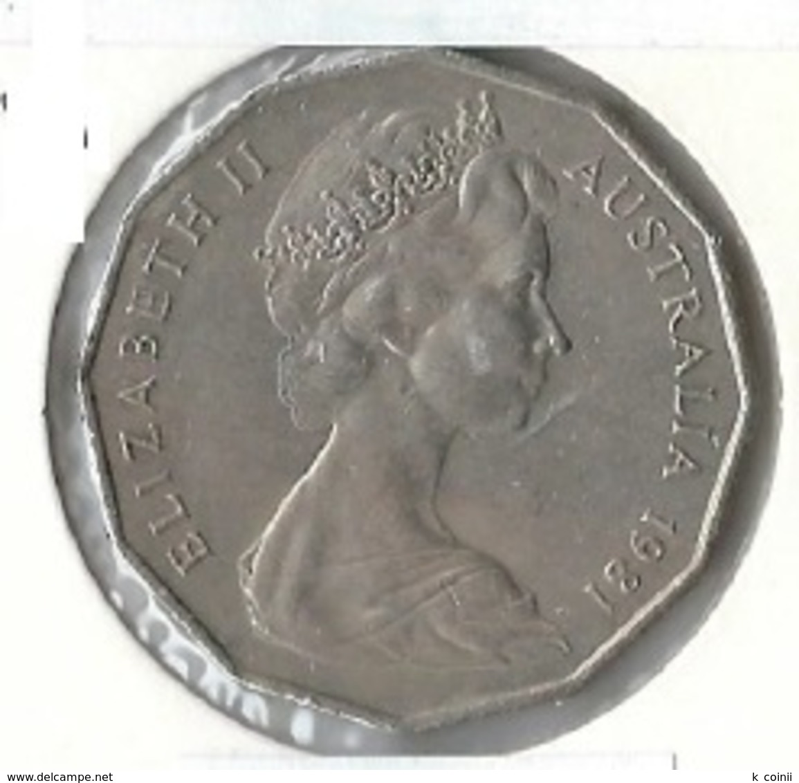 Australia - 50 Pence 1981 - XF/SUP - 50 Cents