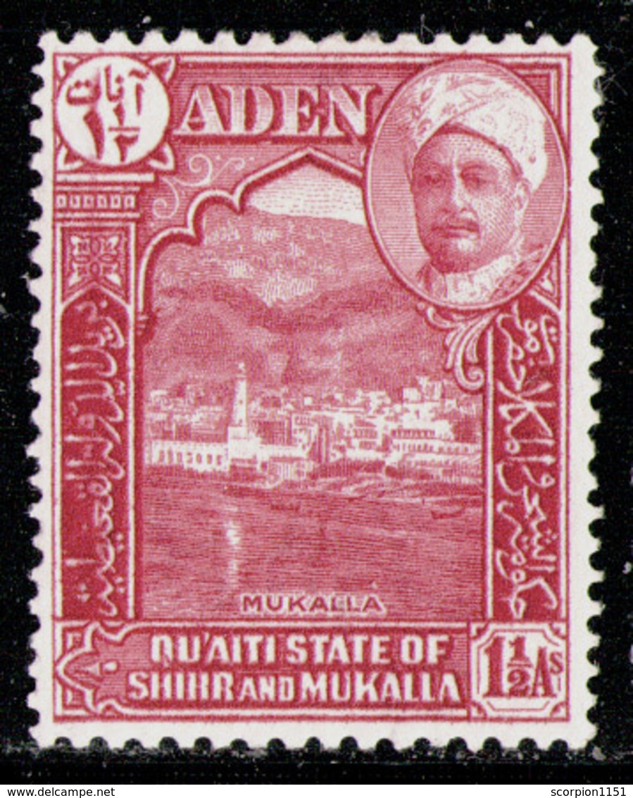 ADEN QUAITI 1942 - From Set MLH* - Aden (1854-1963)