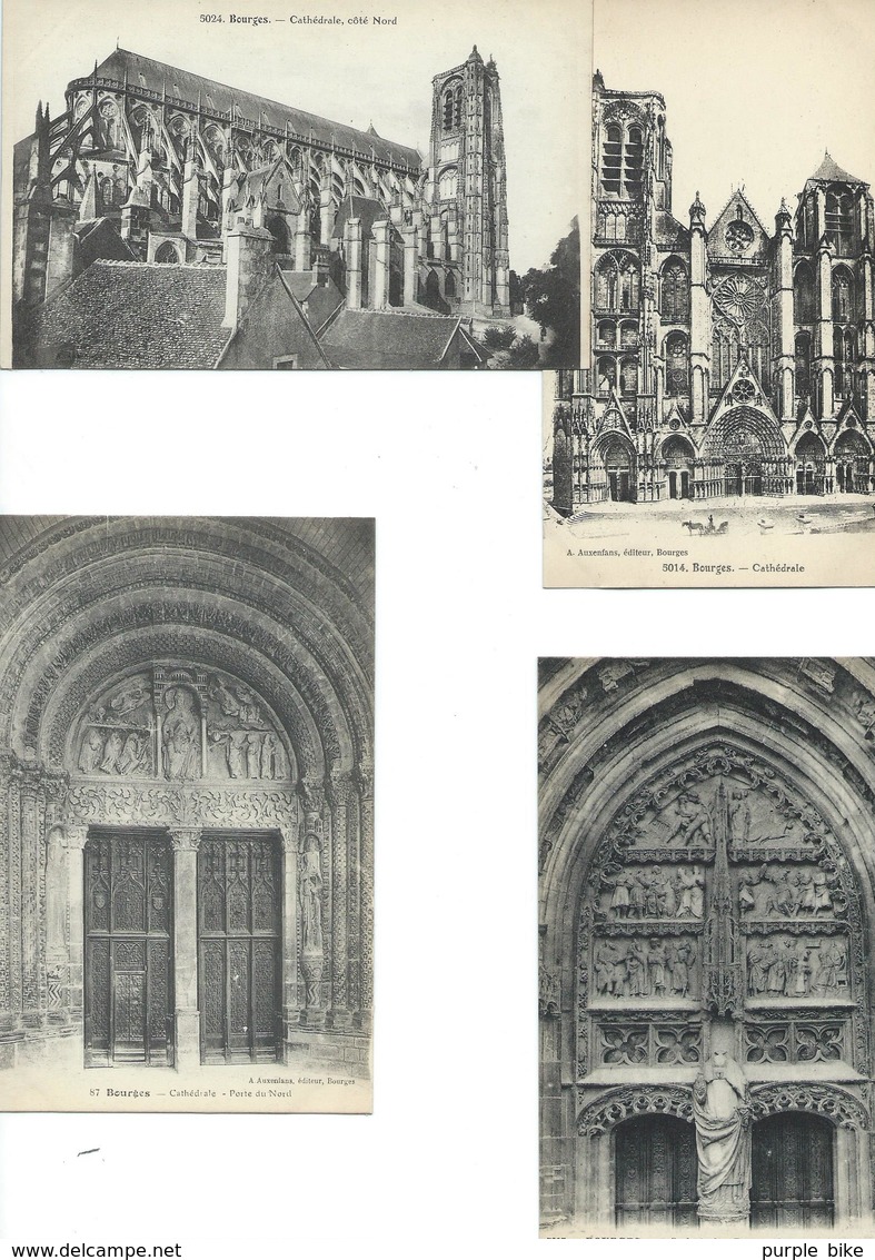 Lot 70 CPA CATHEDRALES principalement, quelques  Eglises En bon état  Intérieur, extérieur