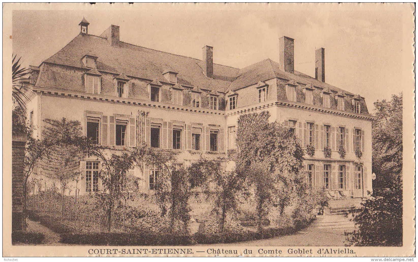 Court-St-Etienne - Château Du Comte Goblet D'Alviella - Court-Saint-Etienne