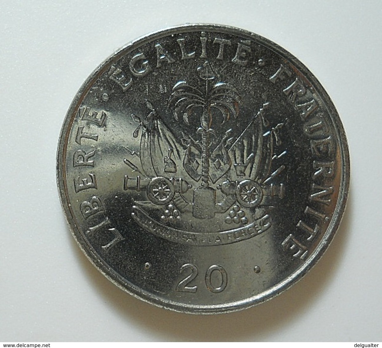 Haiti 20 Centimes 1995 Varnished - Haiti