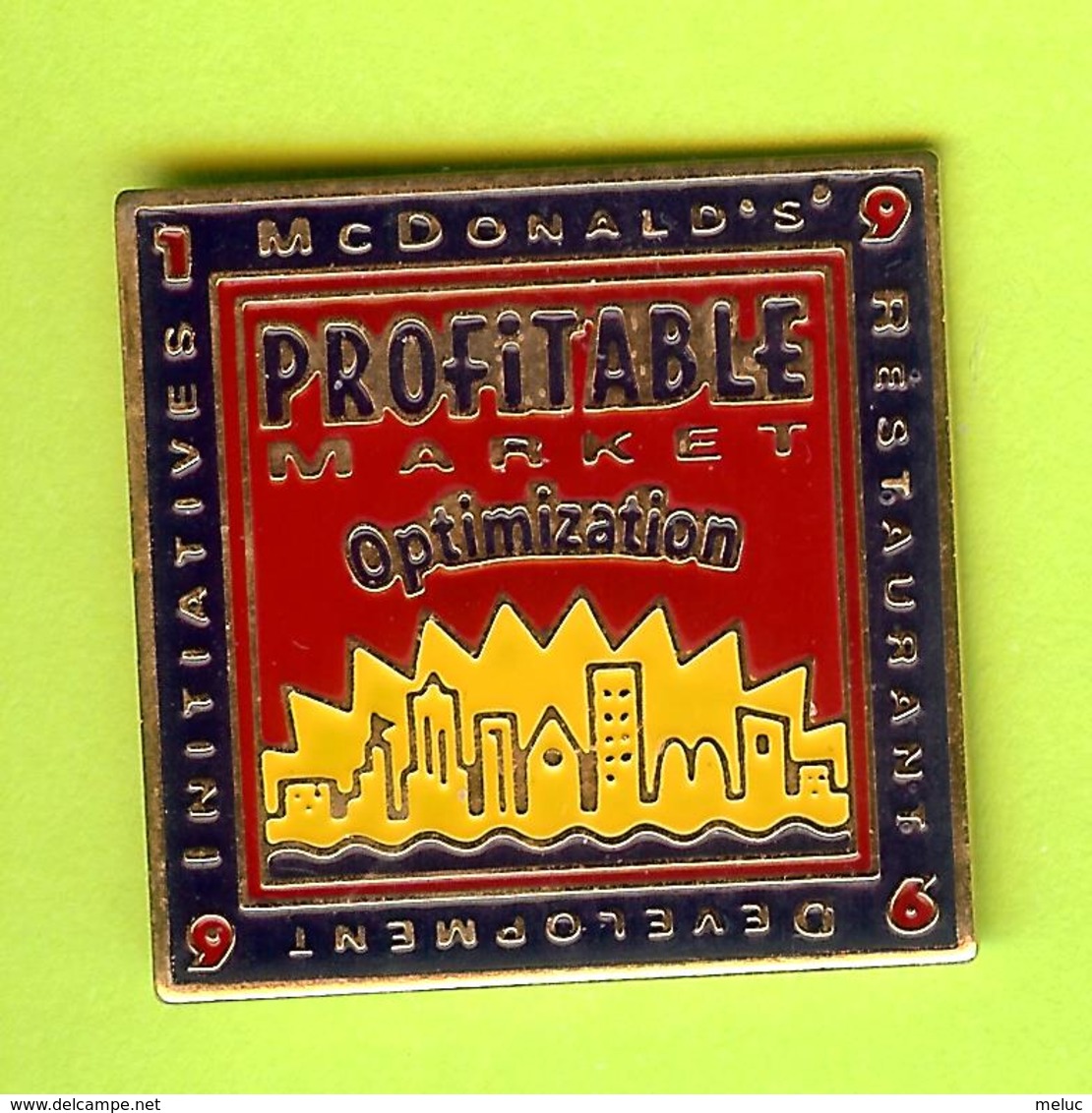 Pin's Mac Do McDonald's Profitable Market Optimization - 6L01 - McDonald's