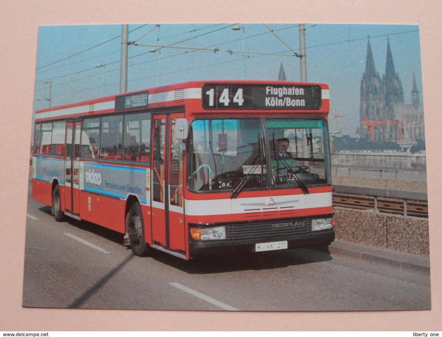 Linienomnibusse Der KVB (Serie V) Typ Neoplan N 416/SL II - 1983 / Anno 19?? ( Zie Foto's ) ! - Bus & Autocars