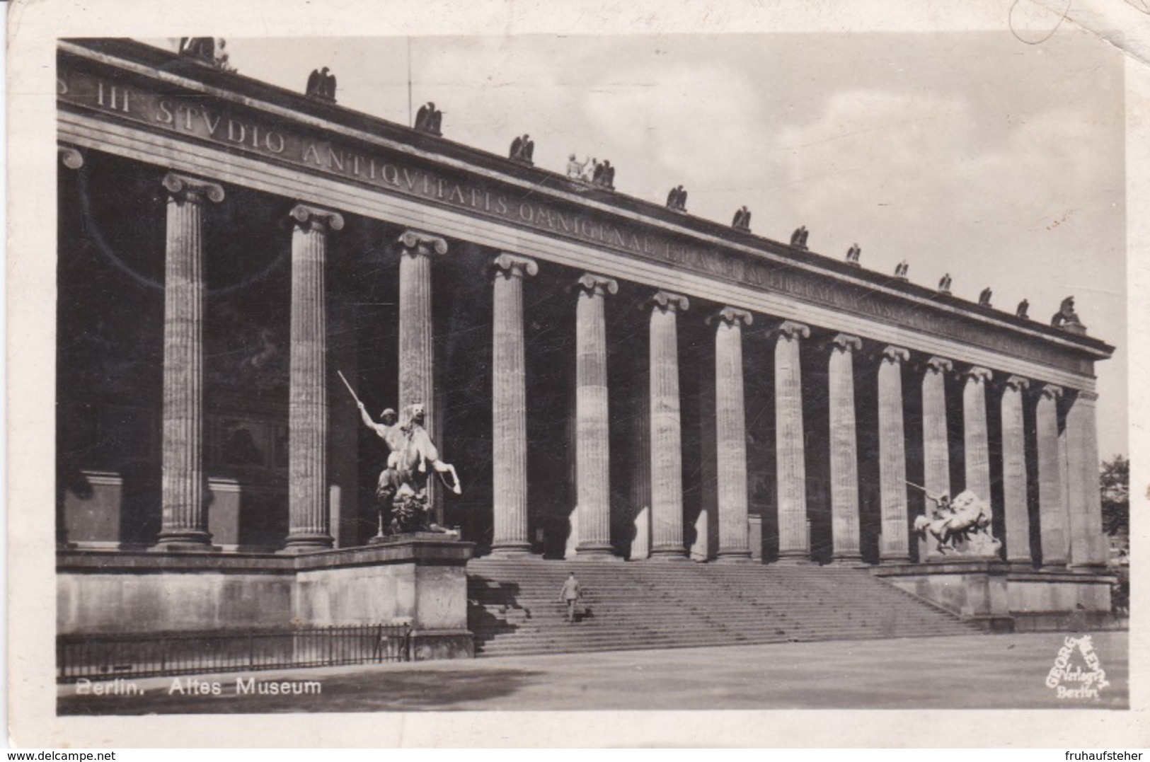 Ansichtskarte Aus Berlin Mit Briefstempel Der Waffen-SS  ( SS-Lazarett Berlin ) - Militaria