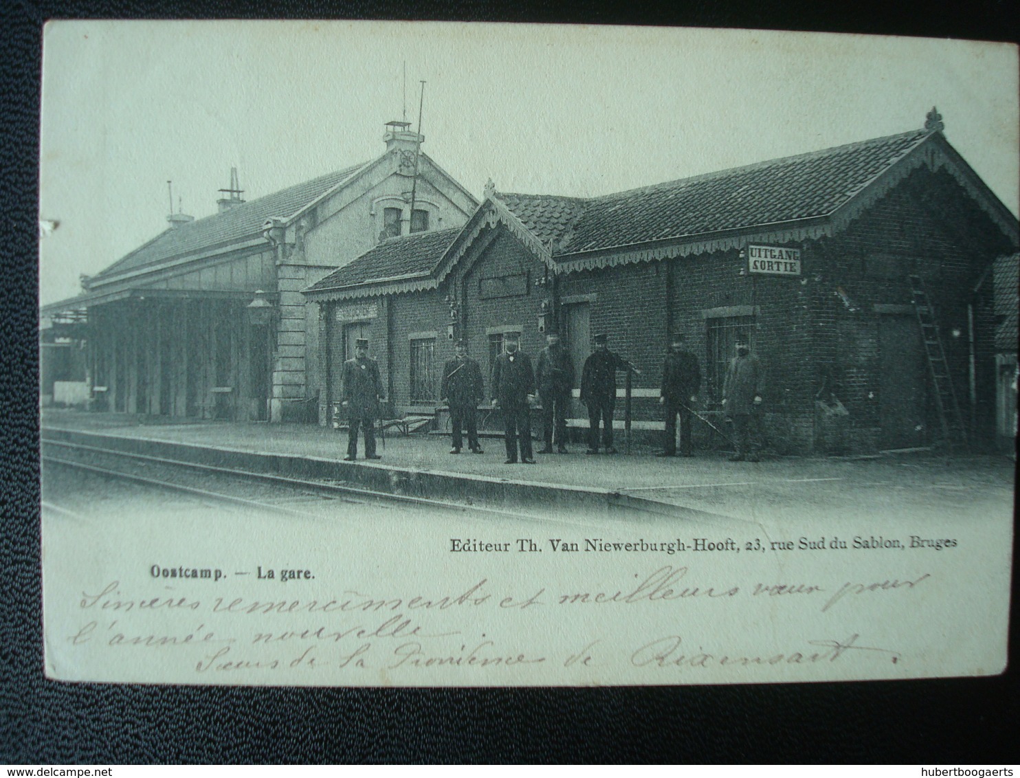 OOSTCAMP : La Gare En 1903 - Oostkamp