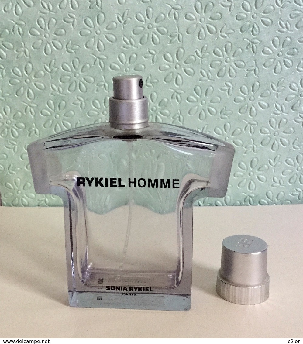 Flacon Spray "RYKIEL Pour HOMME  " De SONIA RYKIEL  VIDE   Eau De Toilette 75 Ml - Frascos (vacíos)