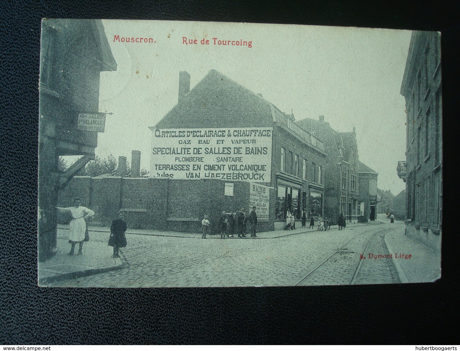 MOUSCRON : Rue De TOURCOING En  1910 - Mouscron - Moeskroen