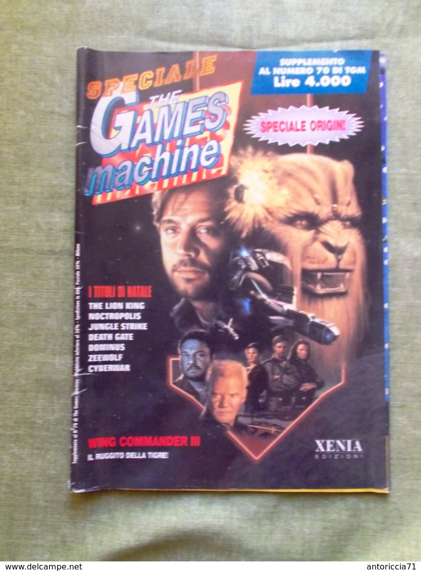 Rivista TGM The Games Machine Nr. 70 Dicembre 1994 Videogiochi + SPECIALE - Informatique