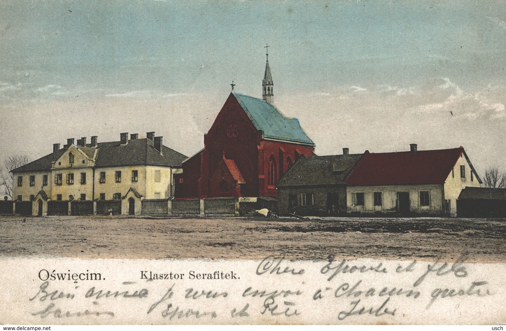 POLSKA - POLAND, OSWIECIM, Klasztor Serafitek, 1905 - Polen