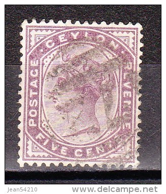 CEYLAN - Timbre N°107 Oblitéré - Ceylon (...-1947)