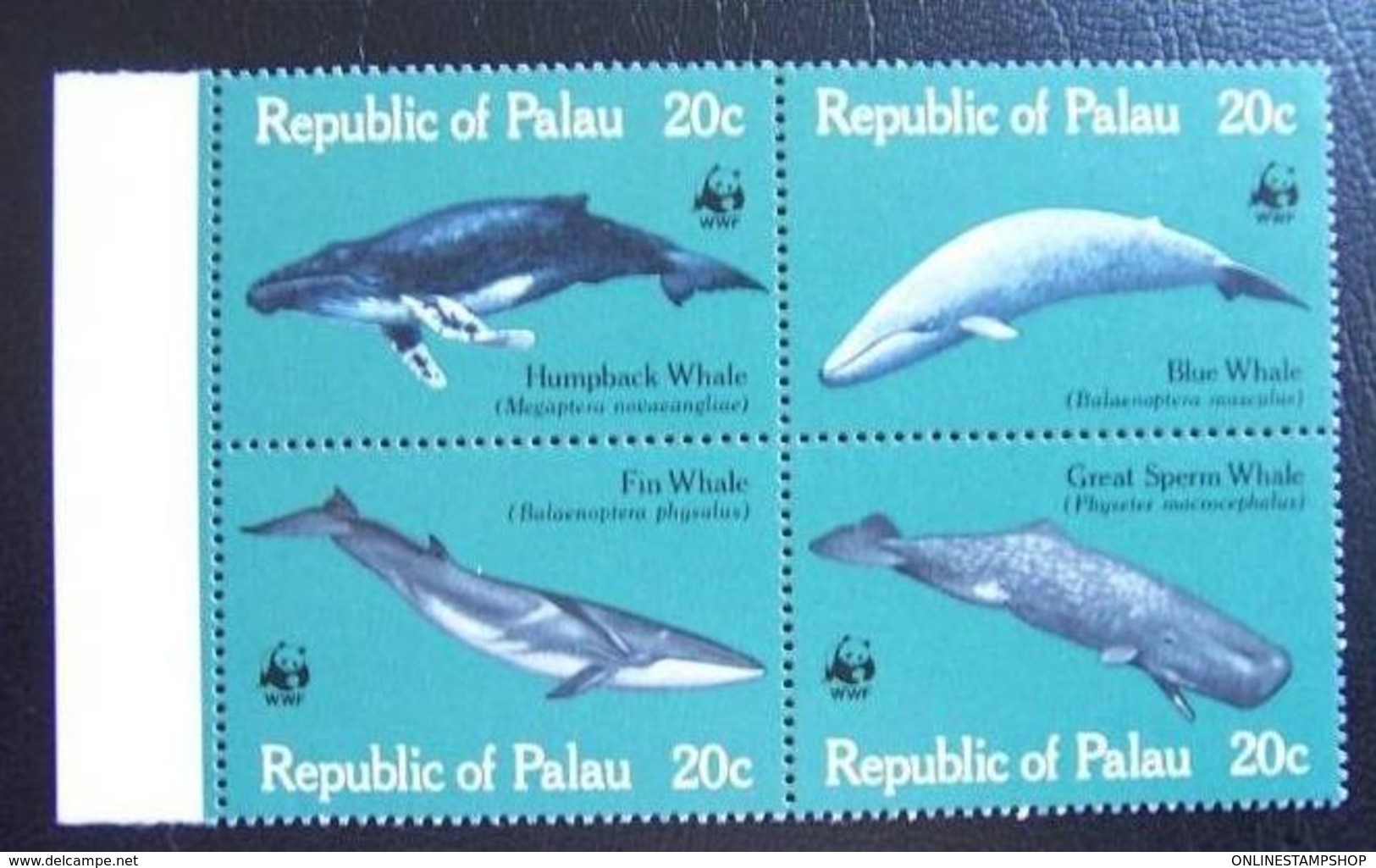 PALAU WWF 1983 MNH ** WHALES BALLENAS FISH POISSON PECES BALEINE ORQUE - Ongebruikt