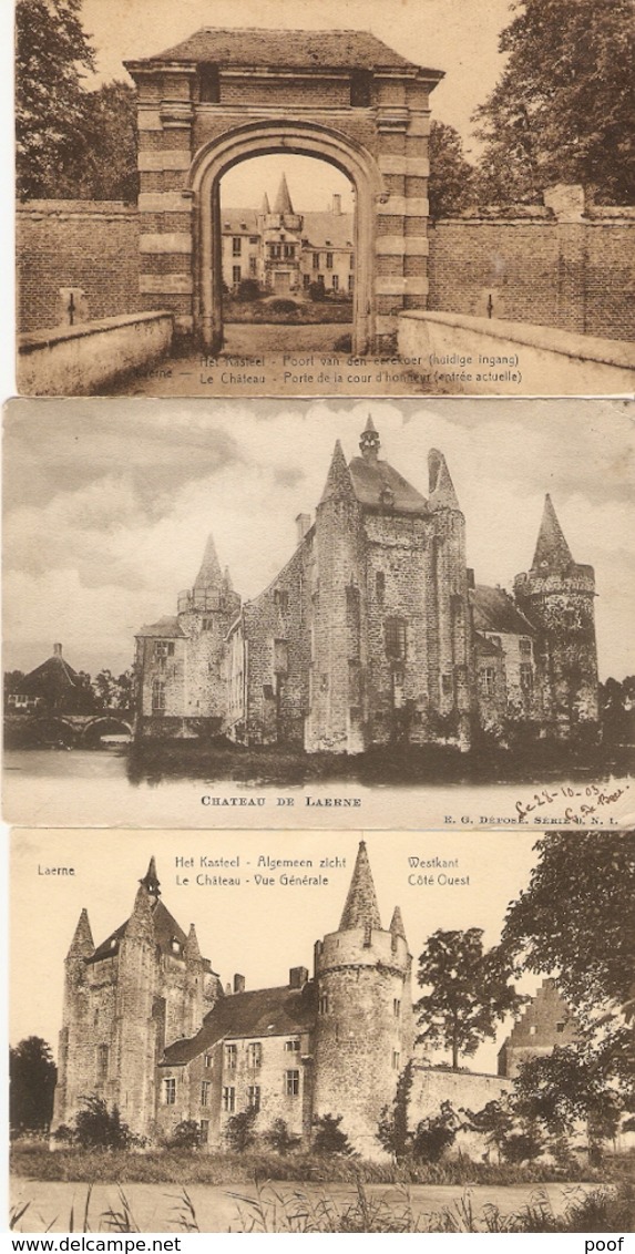 Laarne / Laerne : Kasteel / Château ----- 6 Kaarten ----6 Cp - Laarne