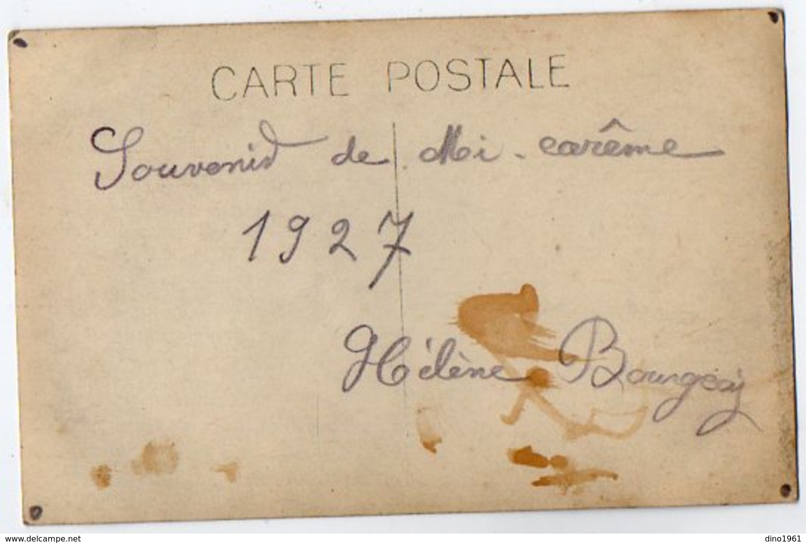 CPA 2194 - Carte Photo - Commerce - Café - Restaurant  ¨ AU PETIT POUCET - Maison FARASTIER - MONTCHANIN ? - Cafés