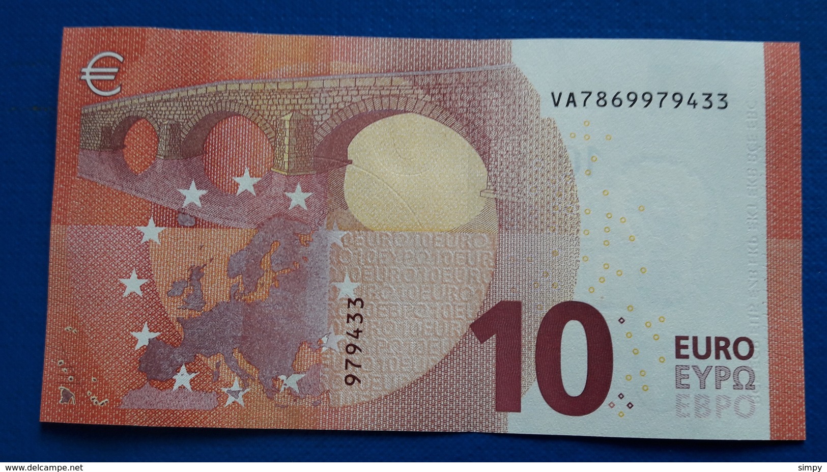 SPAIN 10 Euro EUR 2014 Draghi  UNC  V006 G3    VA7869979433 - 10 Euro