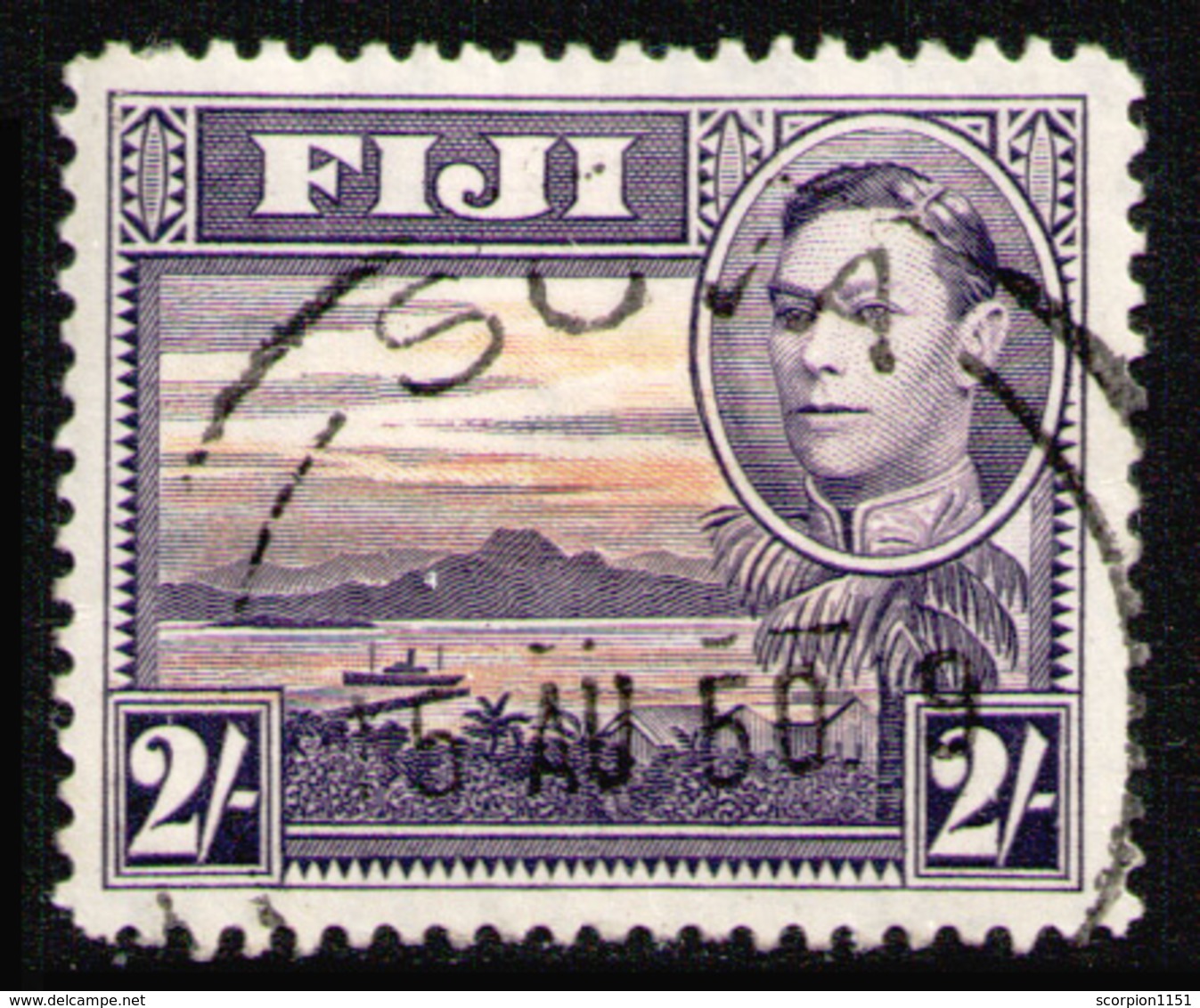 FIDJI 1938 - From Set Used - Fiji (...-1970)