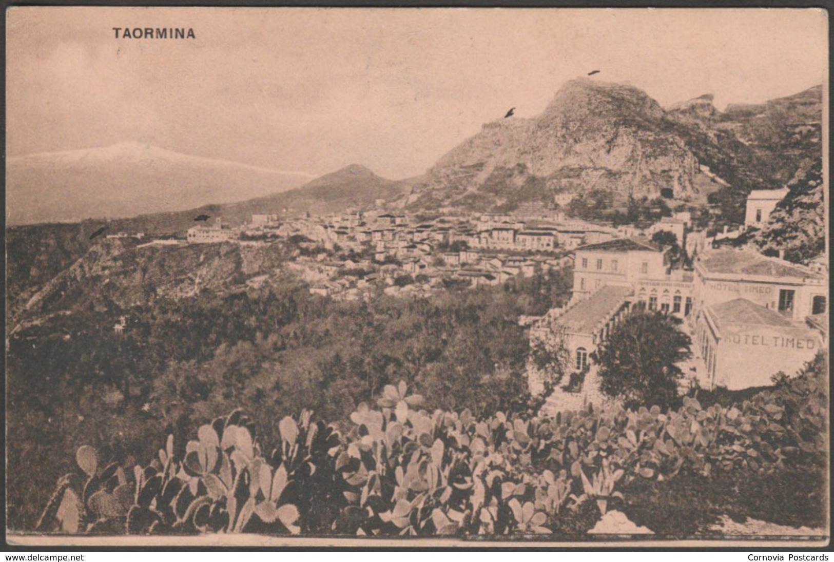 Vista Generale, Taormina, Sicilia, 1922 - Galifi Crupi Cartolina - Other & Unclassified