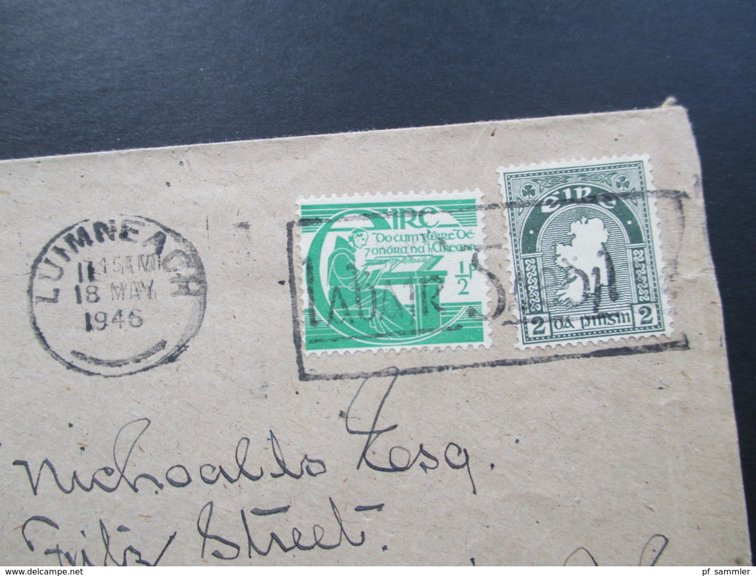 Irland / Eire 1947 Belege in die USA. Air Mail / Luftpost. Interessant??