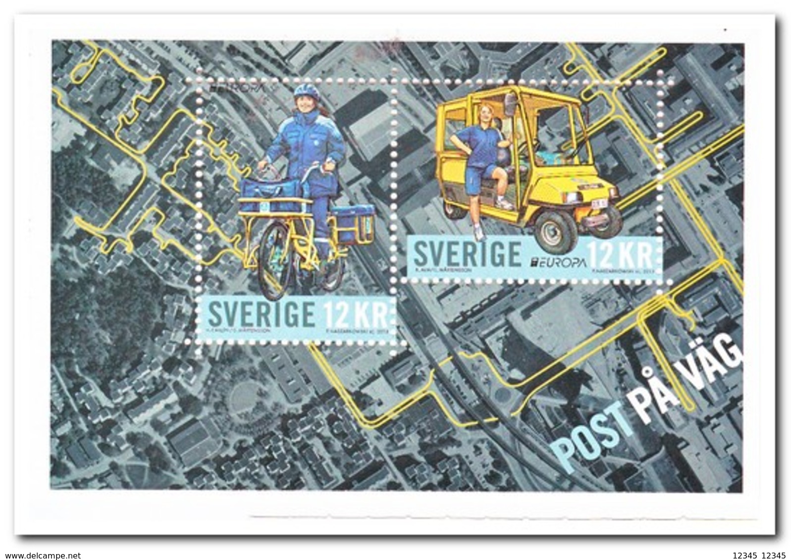 Zweden 2013, Postfris MNH, Europe, Cept, Transport - Ungebraucht