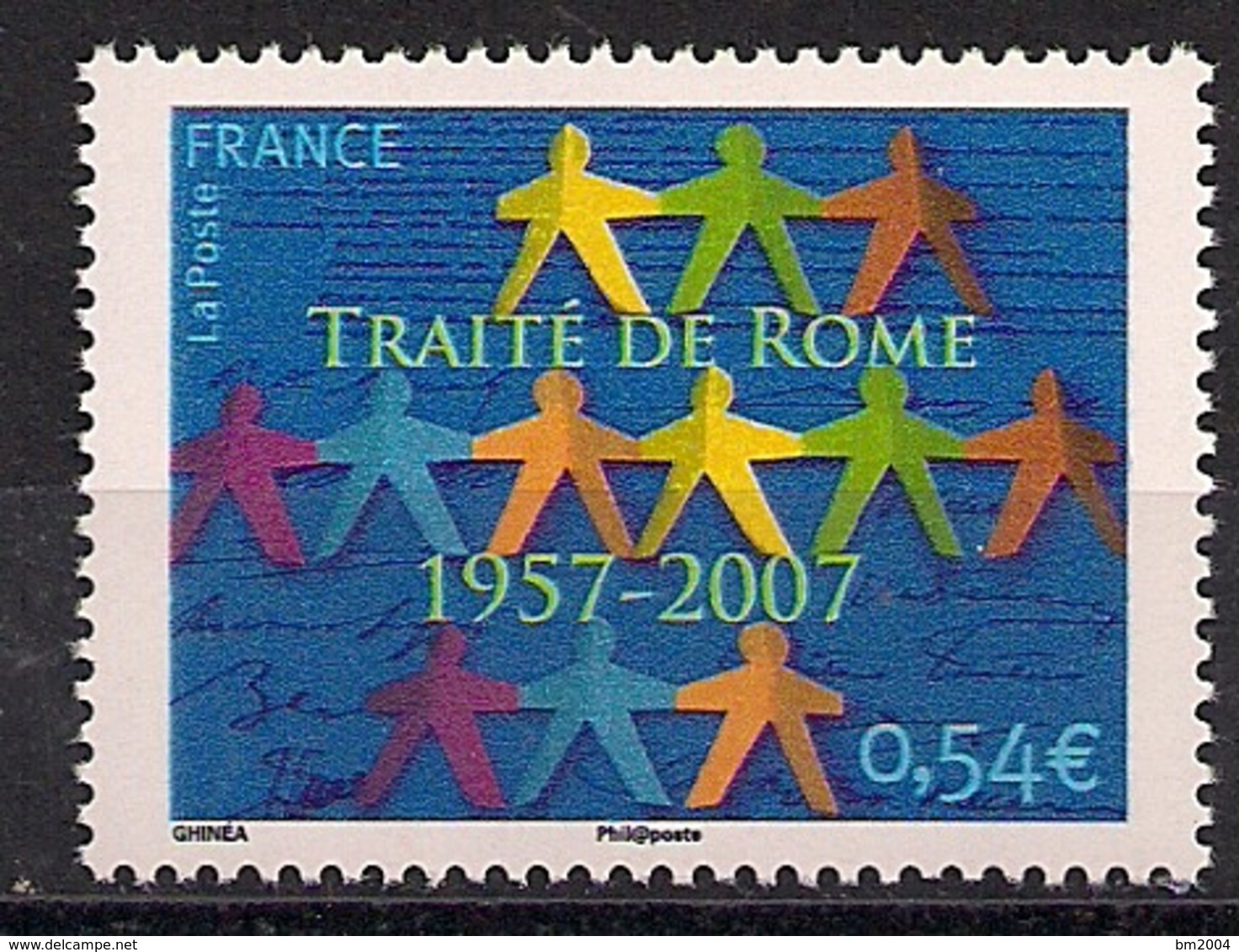 2007 Frankreich     Mi. 4237 **MNH      50e Anniversaire Du Traité De Rome - Idées Européennes