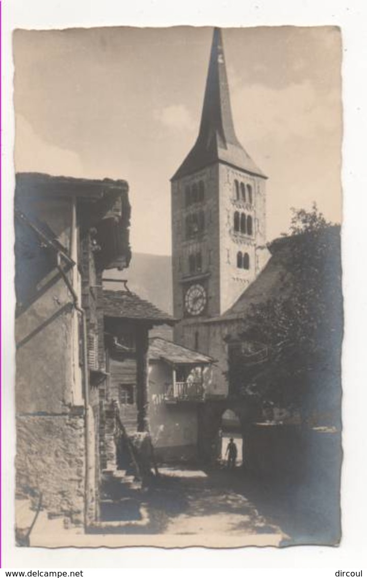 38191  -   Naters  Kirche  - Carte  Photo - Naters