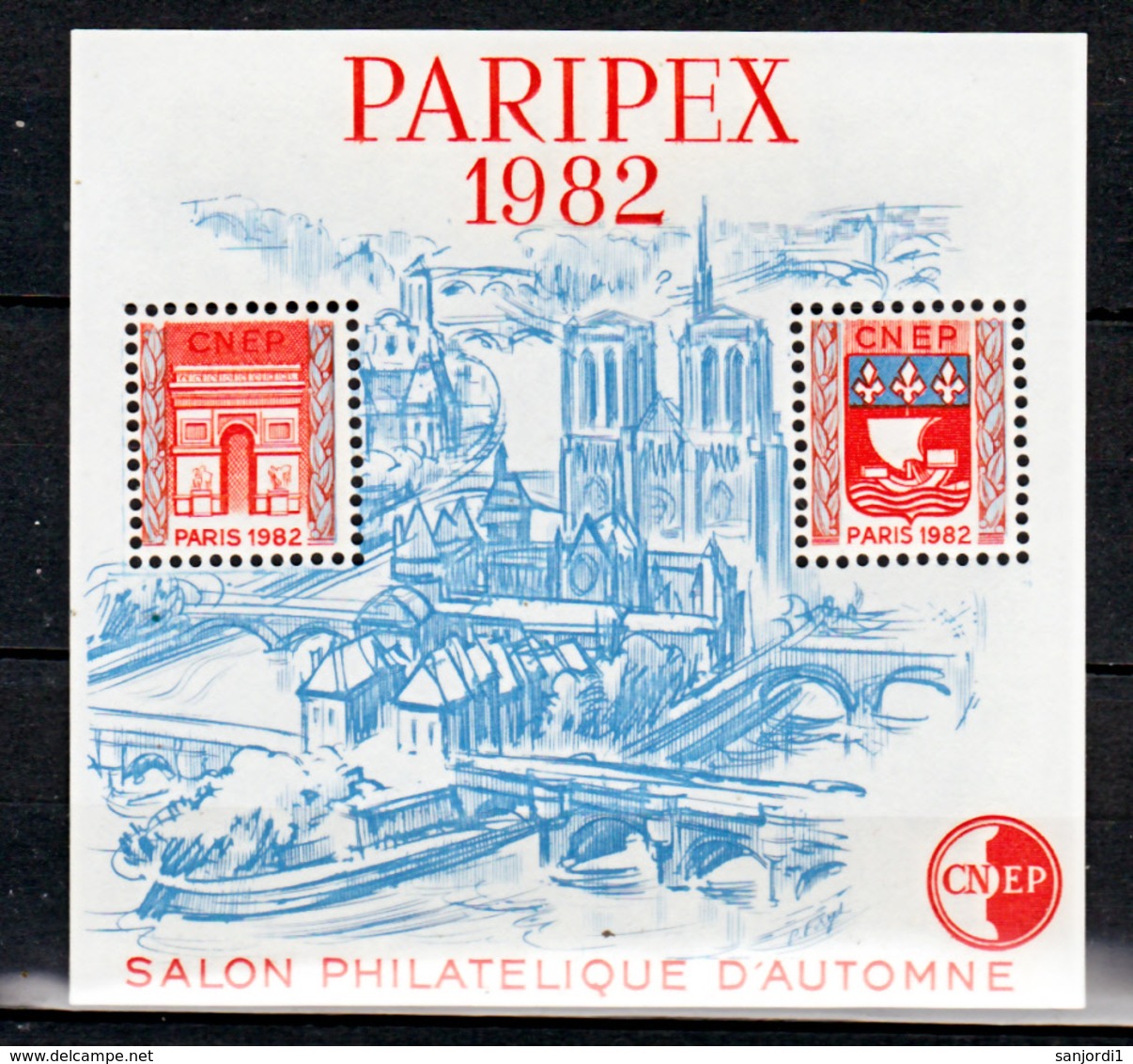 France BF  3 CNEP Salon De Printemps 1982 Neuf ** LUXE MNH Sin Charnela - CNEP