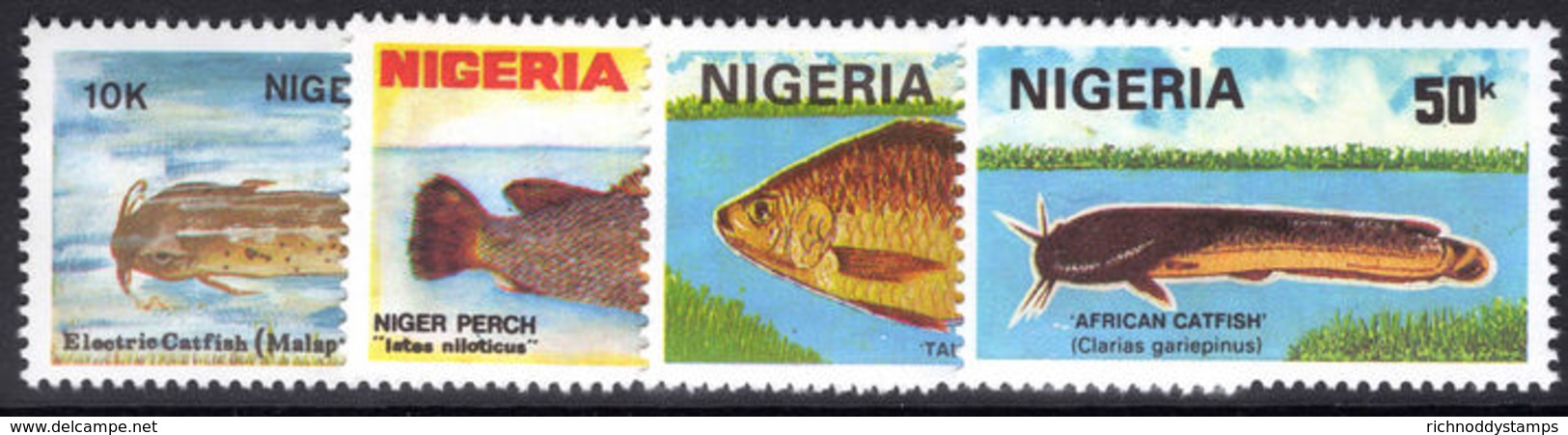 Nigeria 1991 Nigerian Fish Unmounted Mint. - Nigeria (1961-...)